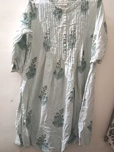 Floral Print Kurta