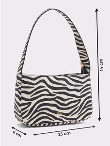 Iykyk Edgy Black And White Bag..