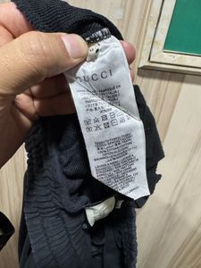 GUCCI Orgasmique Black Unisex GG Logo Jogger