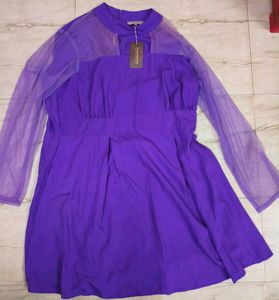 Purple Flambeur Dress
