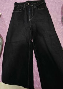 Black Wide Leg Jeans