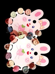 Flower Hair Clips - Set of 3