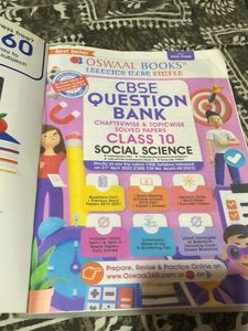 Oswal Cbse Question Bank Class 10-Social Science