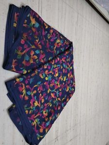 Navy Blue Saree