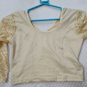Lace Detail Long Sleeve Top