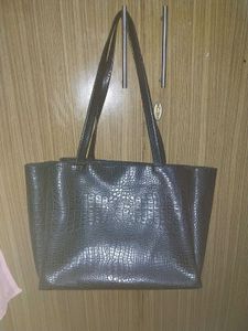 Black Tote Bag Office Wear