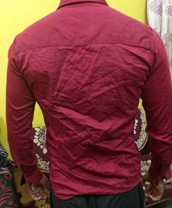 Maroon Shirt For Men