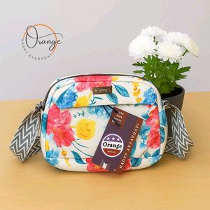 Orange Sling Bag