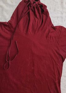 Maroon Multi-purpose Sweatshirt