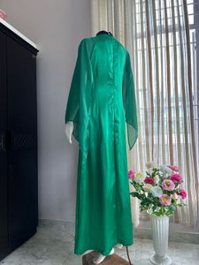 Green Premium A-line Cheongsam