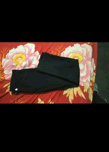 Black Wide Leg Cargo Pants