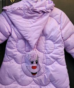 Cute Lilac Kids&#39; Puffer Jacket
