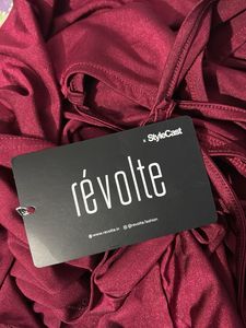 Maroon Bodycon Dress
