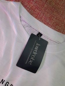Cotton Blend Oversized T-shirt
