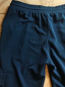 Navy Blue Cargo Sweatpants