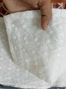 Elegant White kurti coat