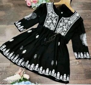 Short Netted Anarkali