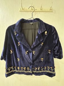 Elegant Velvet Kurta Set