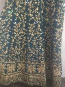Heavy Velvet Wedding Gown