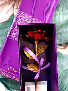 24K Gold Plated Rose - For Gift