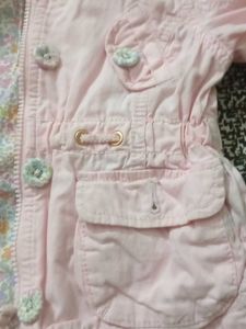 Cute Pink Baby Jacket