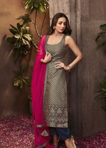 Silk Kurtha Set