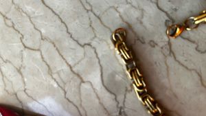 Gold Byzantine Link Bracelet