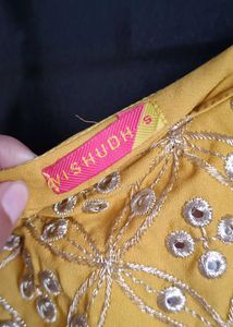 Anarkali suit with dupatta