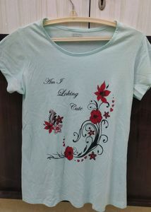 Pretty Ice Blue Tshirt 👕