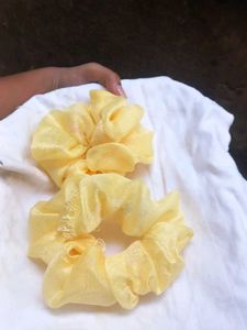 Yellow Scrunchie