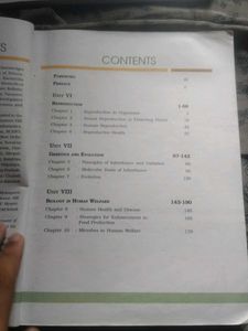 Biology Textbook Class XII