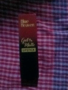 Blue Heaven Gel Matte Lipstick