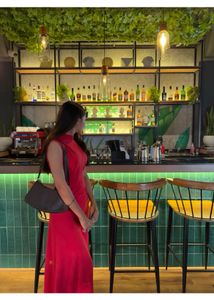Red Sleeveless Maxi Dress