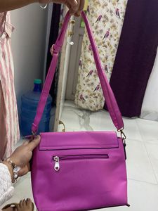 Pink Crossbody Bag