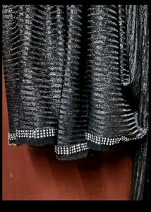 Elegant Black Saree