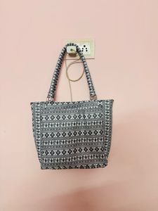 Patterned Tote Bag