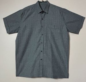 Striped Button-Down Shirt