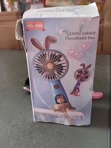 Cute Pink Portable Fan
