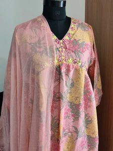 Floral Print Kurta