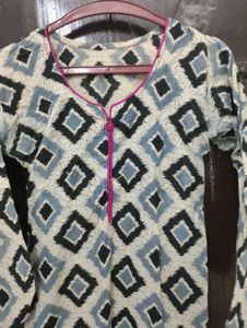 Patterned Kurta like new