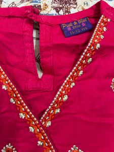 Ethnic Kurta For 10-11 Year Old