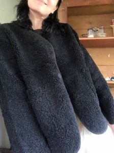 Cozy Black Sherpa Jacket