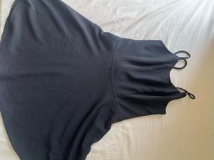 Black Sleeveless Mini Dress