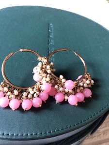 Baby Pink Chandbalis