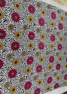 Floral Print Double Bedsheet