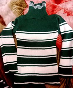 Cute Korean High Neck Sweater