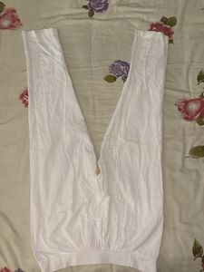 White Linen Pants - Size small Us-6