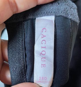 Cacique 38D Padded Black Bra