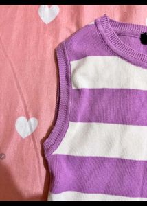 Westside Striped Sleeveless Top