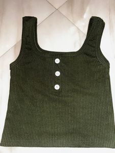 Green Tank Top